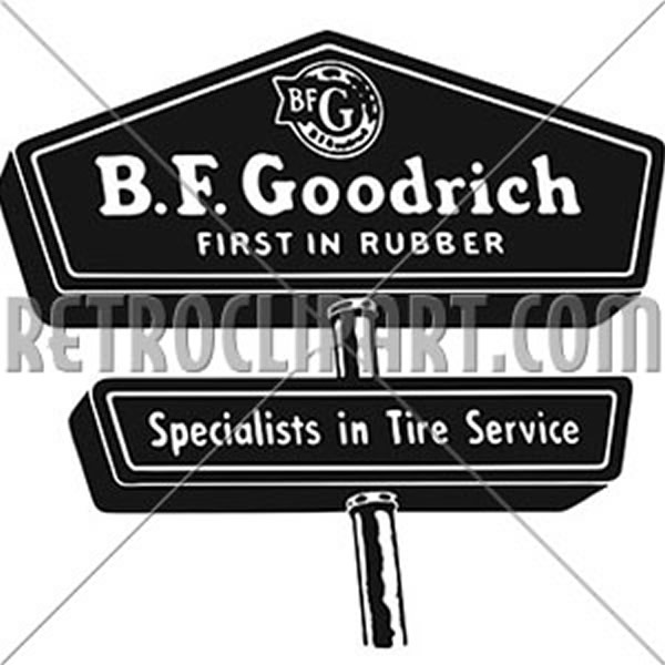 BF Goodrich Sign