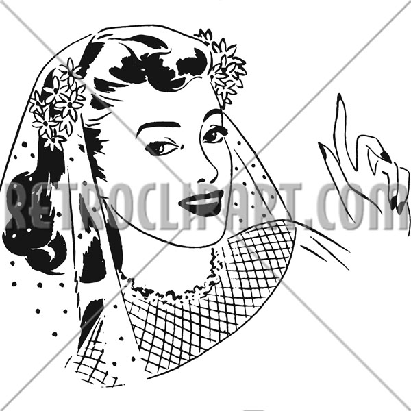 Bride Pointing