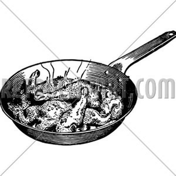 Chicken In Frying Pan