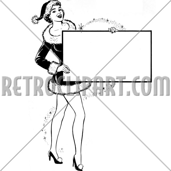 Christmas Elf With Showcard 3