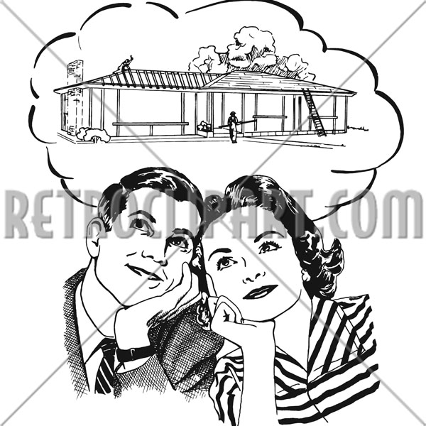 Couple Dreaming Of New Home