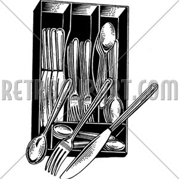 Cutlery And Tray