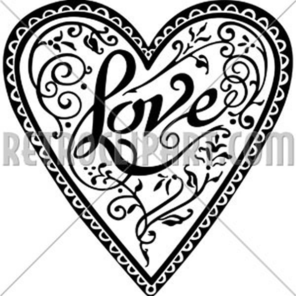 Decorative Love Heart