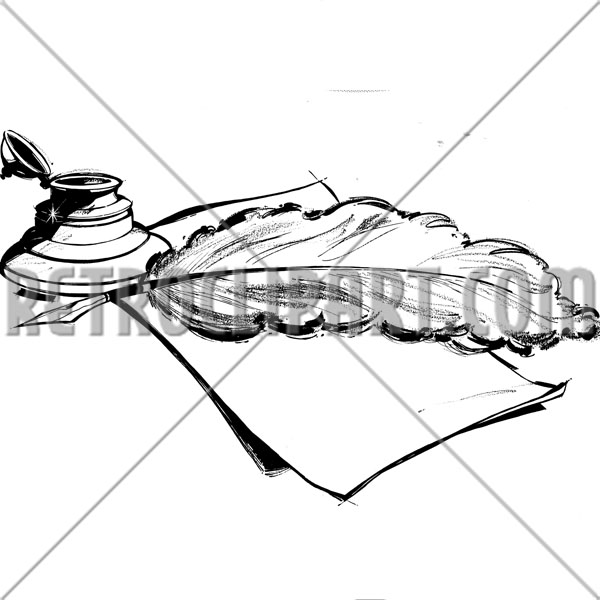 Feather Quill Pen