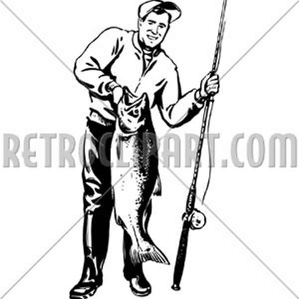 Fisherman With Fish