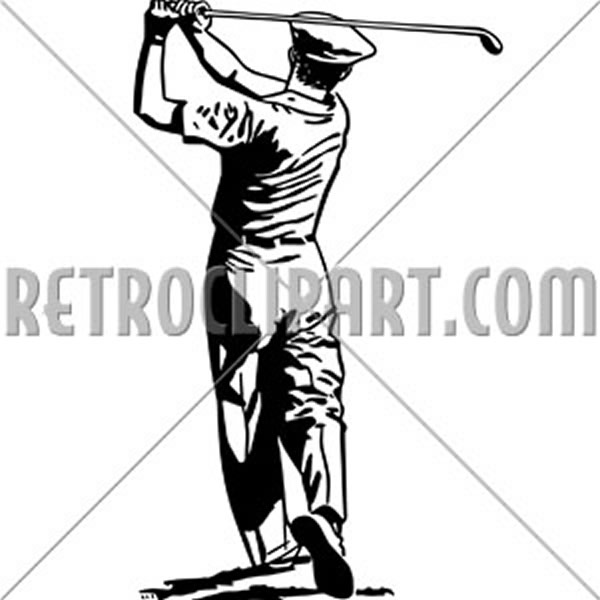 Golfer Teeing Off 2