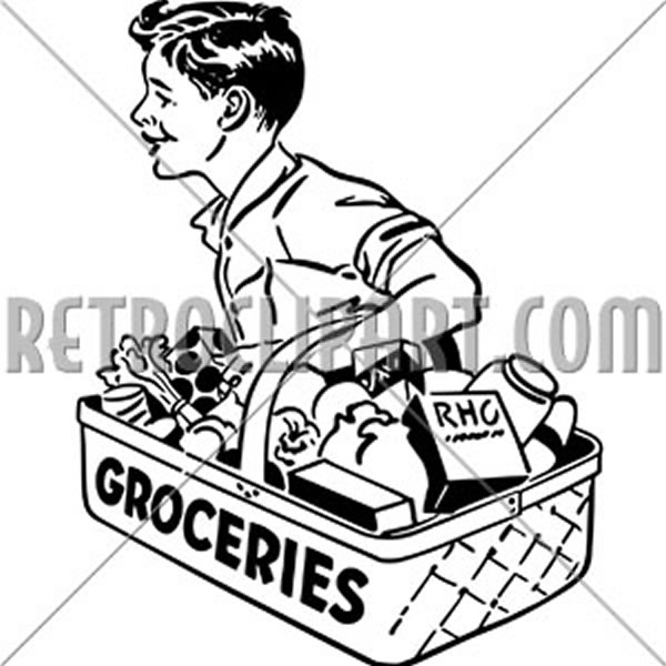 Grocery Delivery Boy