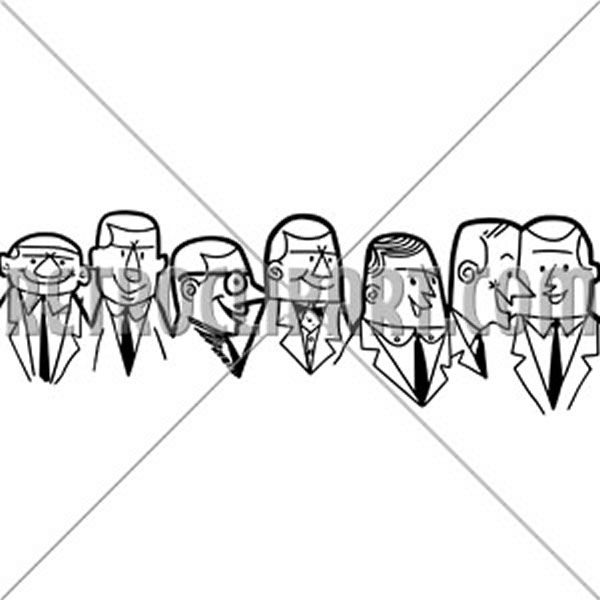 Group Of Businessmen