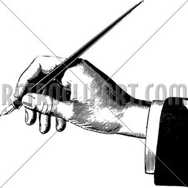 Hand With Pen