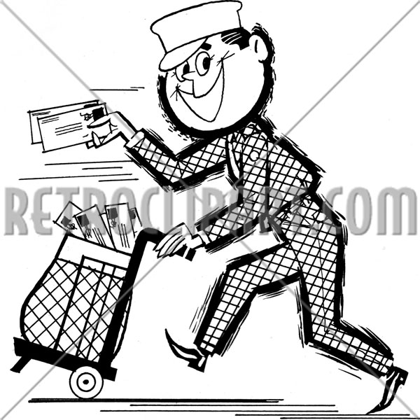Herbie Delivering Mail