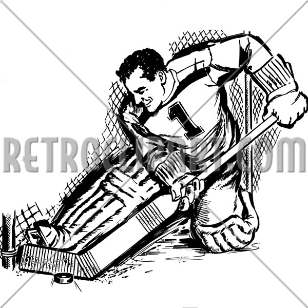Hockey Goaltender