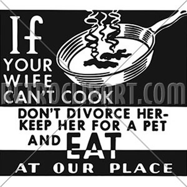 If Your Wife Can't Cook