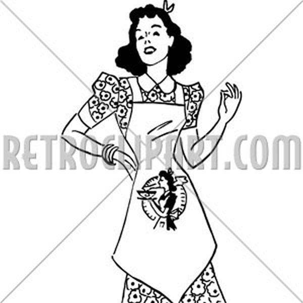 Lady With Apron