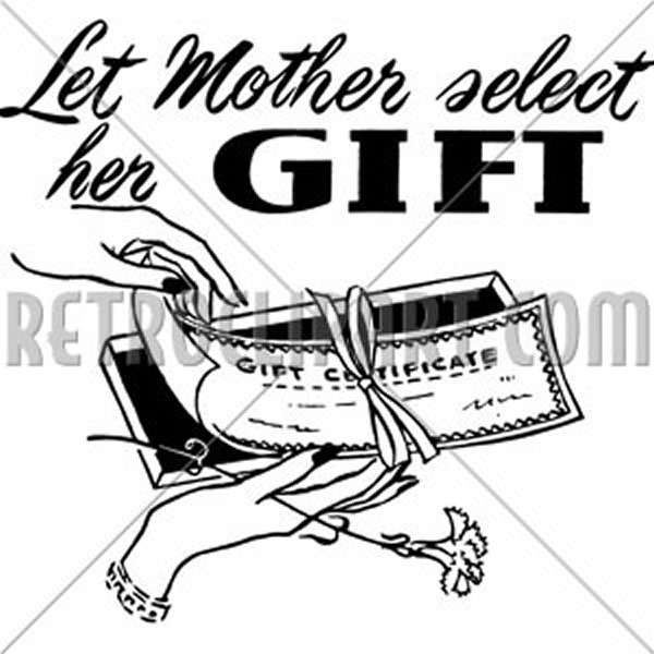 Let Mother Select Her Gift