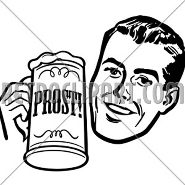 Man With Beer Stein