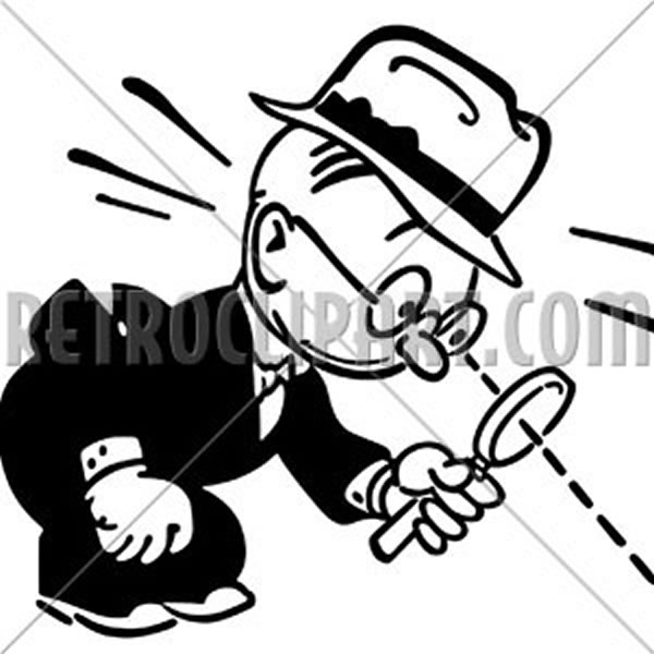 Man With Magnifying Glass
