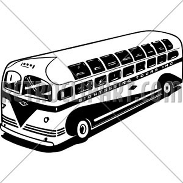 Modern Tour Bus