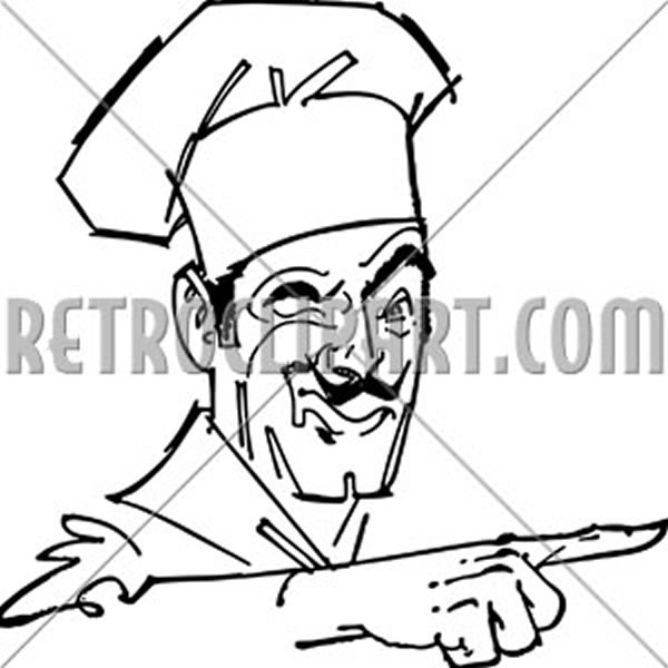 Pointing Chef
