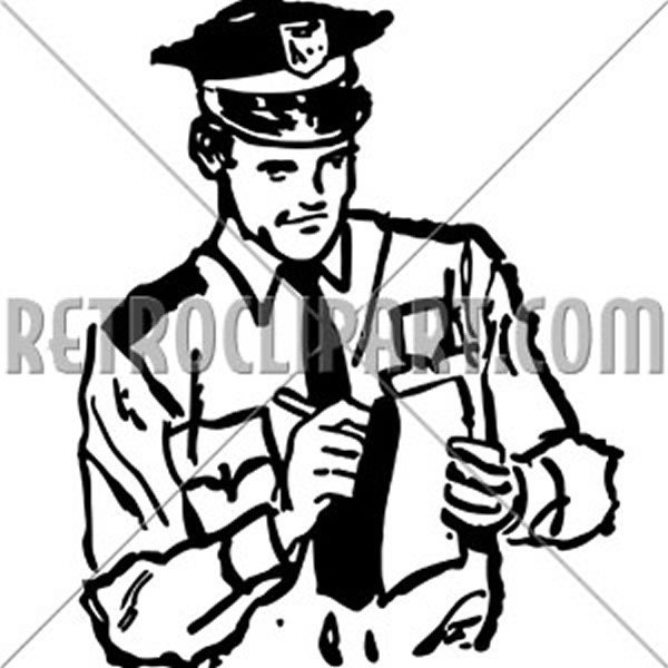 Policeman Writing Ticket