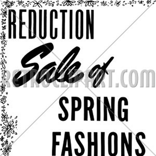 Reduction Sale Of Spring