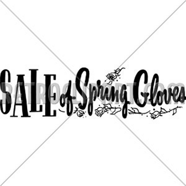 Sale Of Spring Gloves
