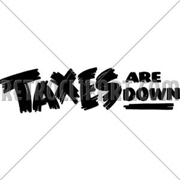 Taxes Are Down