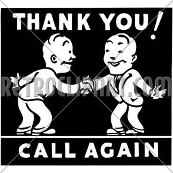 Thank You Call Again 3