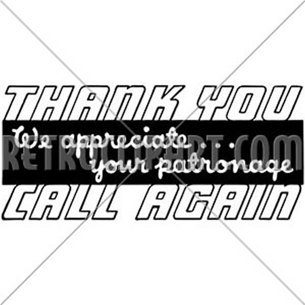 Thank You Call Again 4