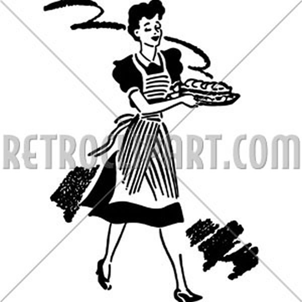 Waitress Serving Food