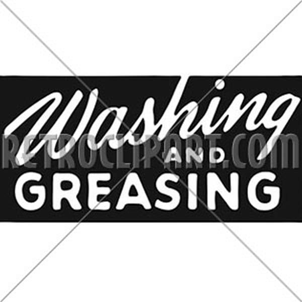Washing And Greasing