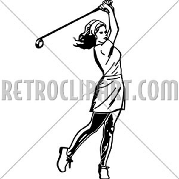 Woman Golfer 3