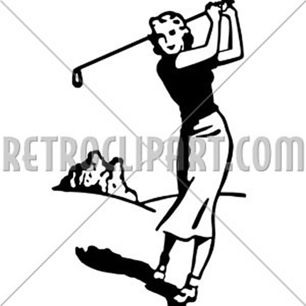 Woman Golfer 4